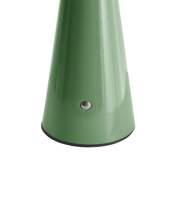 Bordlampe grøn LED trådløs jern indendørs champignon moderne minimalistisk stil