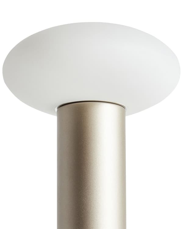 Bordlampe guld LED trådløs lampe jern PE indendørs champignon moderne design