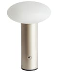 Miniatyrbillede 1 af 10: Bordlampe guld LED trådløs lampe jern PE indendørs champignon moderne design