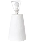 Miniatyrbillede 5 af 11: Bordlampe Hvidt papmachéler 39 cm Håndlavet Moderne stil Belysning Natlampe