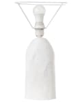 Miniatyrbillede 5 af 11: Bordlampe Hvidt papmachéler 43 cm Håndlavet Moderne stil Belysning Natlampe