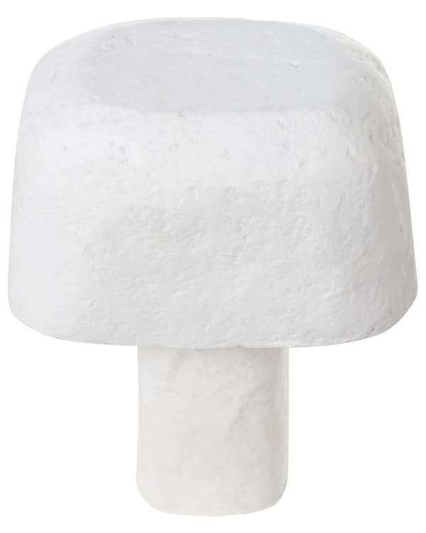 Bordlampe Hvidt papmachéler 43 cm Håndlavet Moderne stil Belysning Natlampe