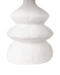 Miniatyrbilde 8 av 11: Bordlampe Hvit Pappmasjé Leire 39 cm Håndlaget Moderne stil Belysning Nattlampe