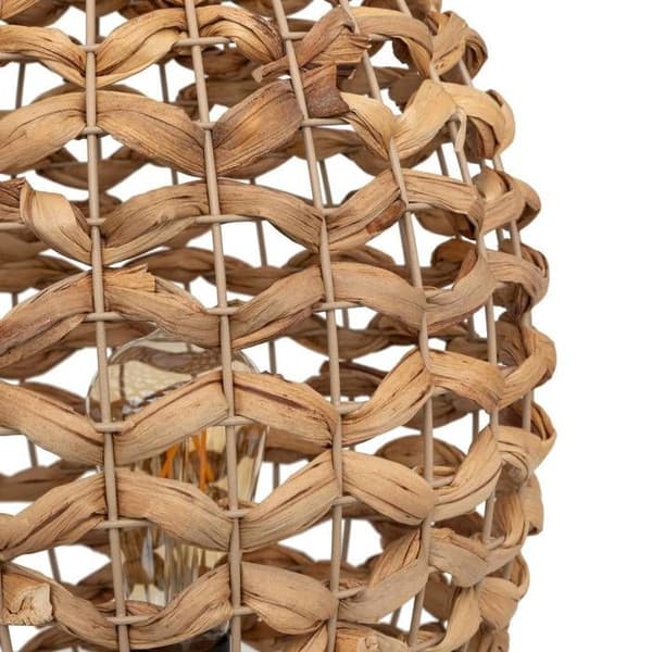 "Lampa 'Sand' - växtfiber H40 cm - Beige - Atmosphera inredningsdesigner"