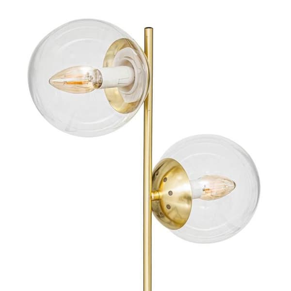 "Lampa 'Samlare' i glas H48cm guld - Guld - Atmosphera inredningsskapare"