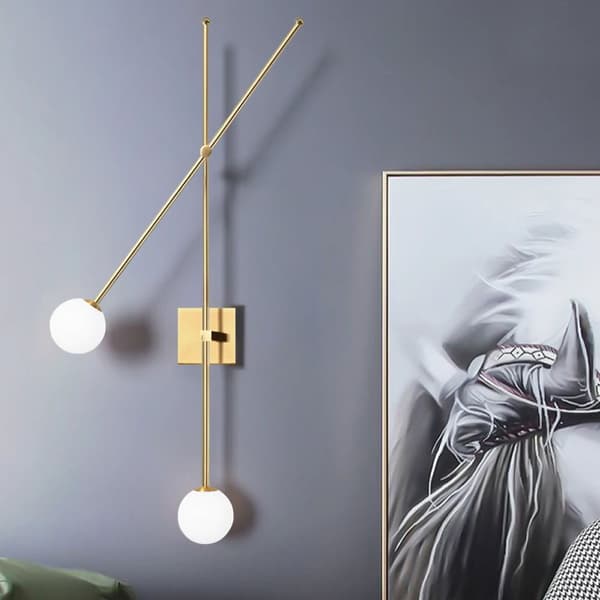 VÄGGLAMPA TOOLIGHT APP1594-2W GOLD