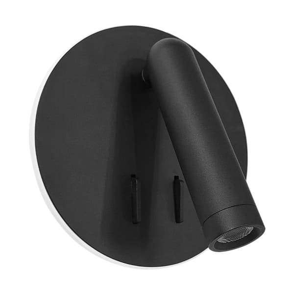 VÆGLAMPE TOOLIGHT APP1614-1W BLACK