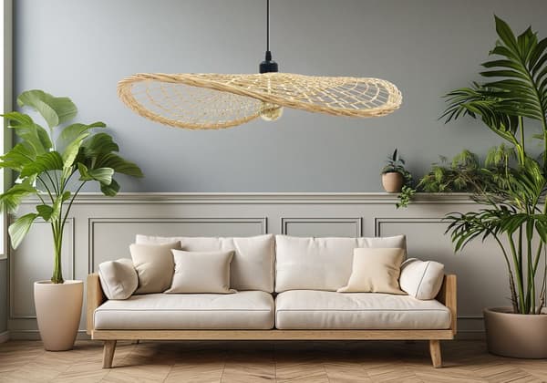 HÆNGENDE LOFTSLAMPE TOOLIGHT APP1541-1CP BOHO BROWN