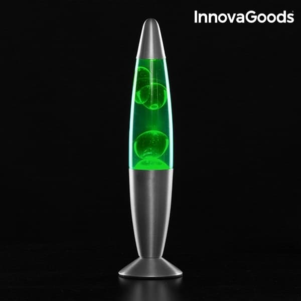 DEKORATIV LAMPA LAVA MAGMA 25W NATTGRÖN
