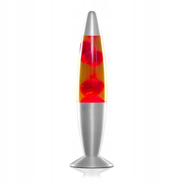 DEKORATIV LAMPA LAVA MAGMA 25W NATTRÖD