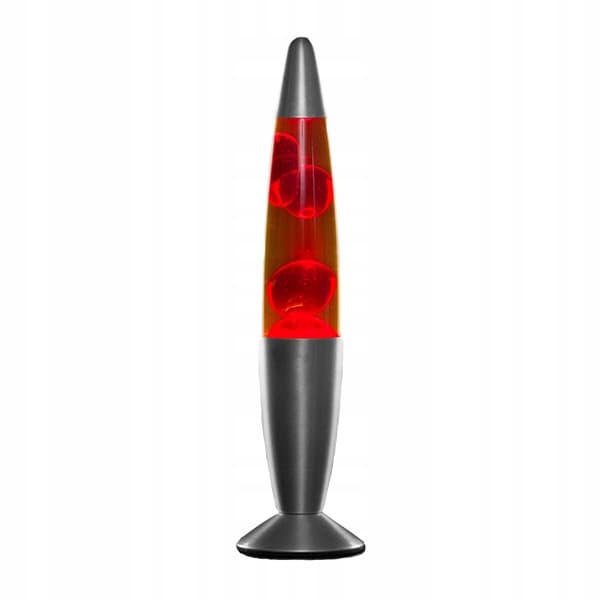 DEKORATIV LAMPA LAVA MAGMA 25W NATTRÖD