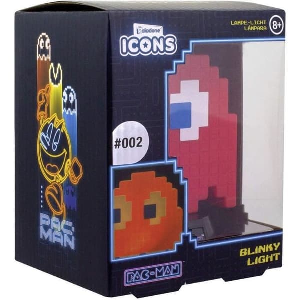 Pac-Man Night Light: Red Ghost - PALADONE