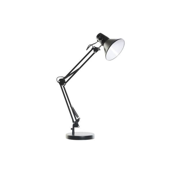 skrivbordslampa 22 x 39 x 69 cm svart metall 220 v 50 w Svart