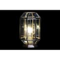 Miniatyrbild 3 av 4: skrivbordslampa blåguld glas 220 v mässing 50 w modern (18 x 19 x 29 cm)