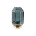 Miniatyrbild 1 av 4: skrivbordslampa blåguld glas 220 v mässing 50 w modern (18 x 19 x 29 cm)