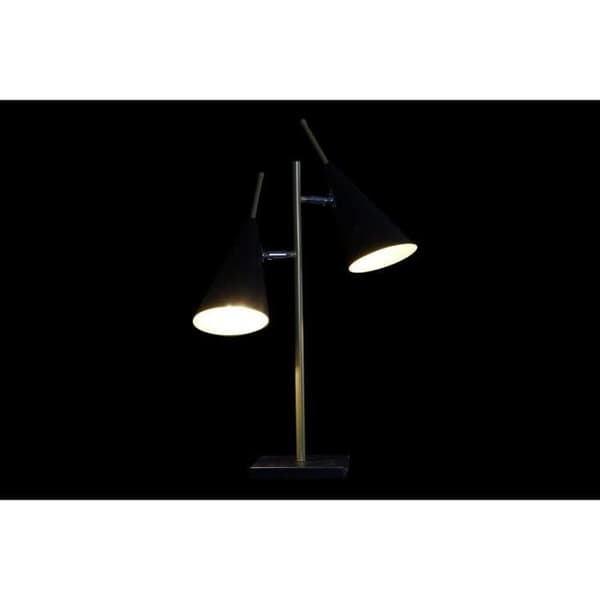 skrivbordslampa 25w svart guld 220 v modern (38 x 16 x 64 cm)