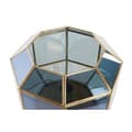 Miniatyrbild 3 av 4: skrivbordslampa blåguld glas 220 v mässing 50 w modern (29 x 29 x 25 cm)