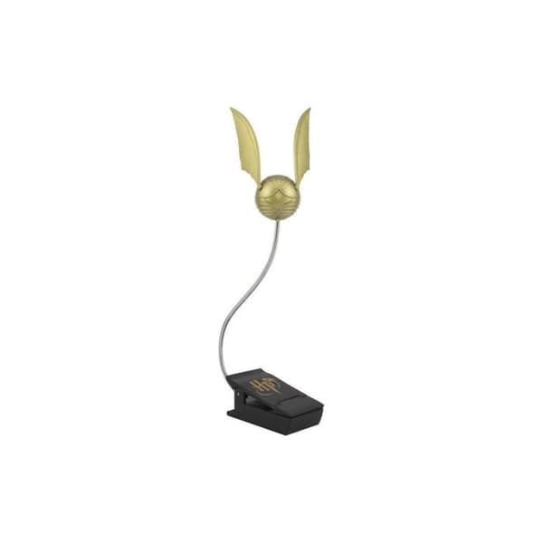 LED läslampa - PALADONE - Golden Snitch - 30 cm - USB/Batteri - Gul