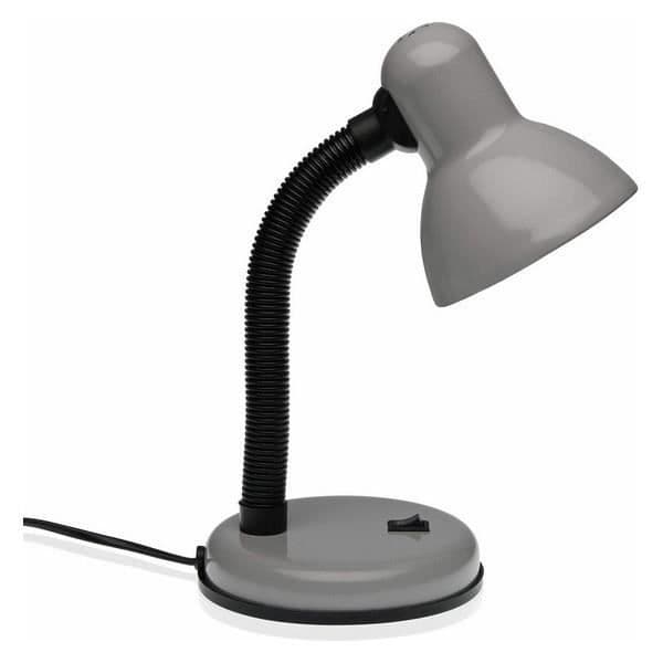 Skrivbordslampa - Metall - Vit - 13 x 30 x 15 cm