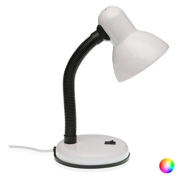 Skrivbordslampa - Metall - Vit - 13 x 30 x 15 cm
