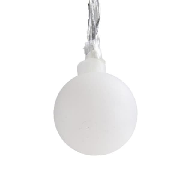 LED-belysning 80 färgglada kulor