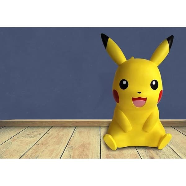 POKEMON Pikachu Ljusfigur 40 cm - Nattlampa för barn