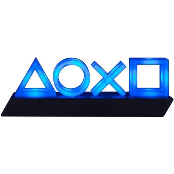 Lampa - PlayStation - PlayStation 5-ikoner - LED - Blå - Modern design
