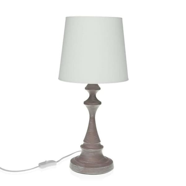 versa gene silver skrivbordslampa 23 x 49 cm metall