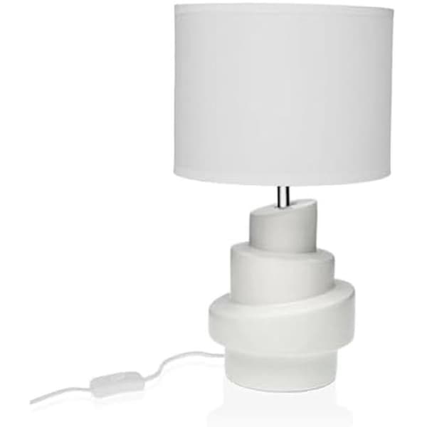 Bordslampa - VERSA - Keramik Vit - LED - Modern - Design