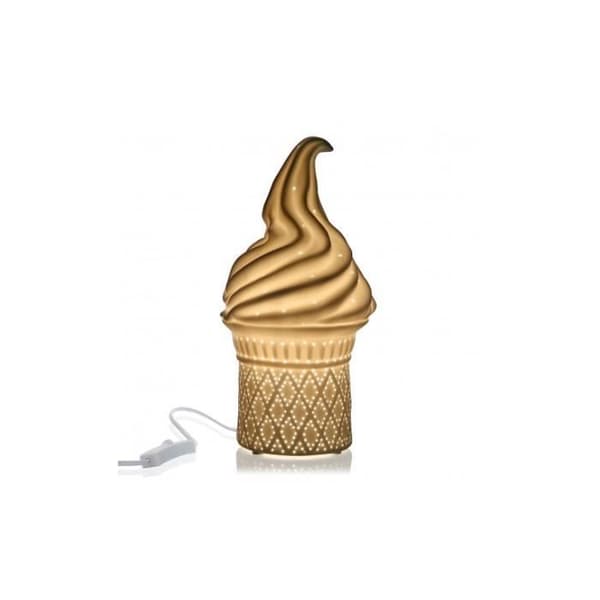 Lampa - VERSA - GLAS - Vit porslin - 25 W - Vardagsrum - Inomhus - Modern