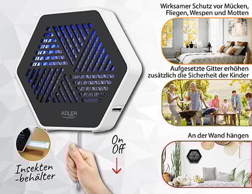 AD 7939 UV-hyönteisten tappajalamppu