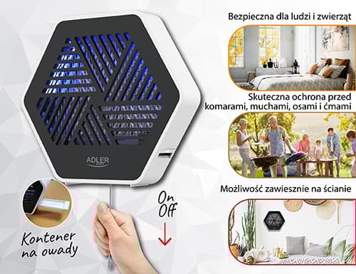 AD 7939 UV-hyönteisten tappajalamppu