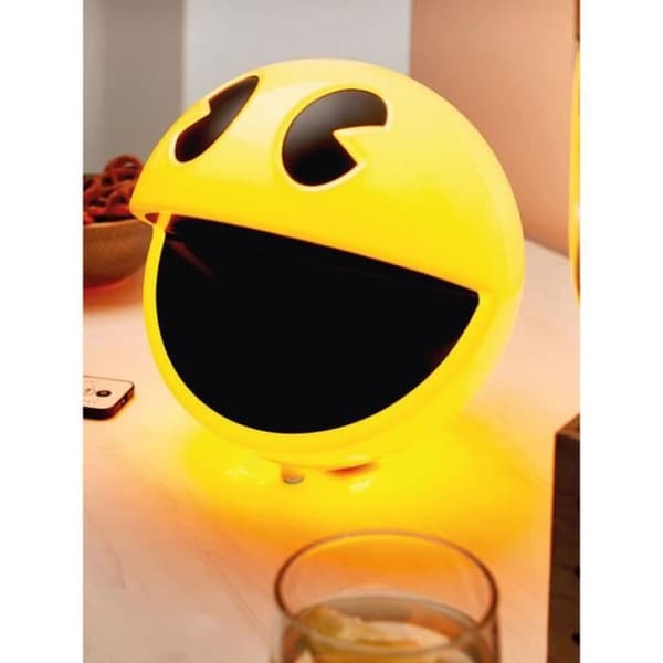 Lampa - Pac-Man - Ljudeffekter - Fjärrkontroll - USB
