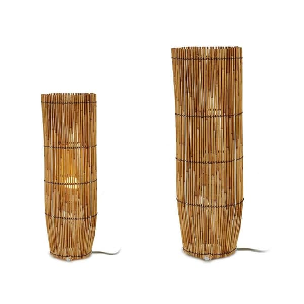 Golvlampa HY8162D Naturell 18,5 x 53 x 18,5 cm (4 antal)