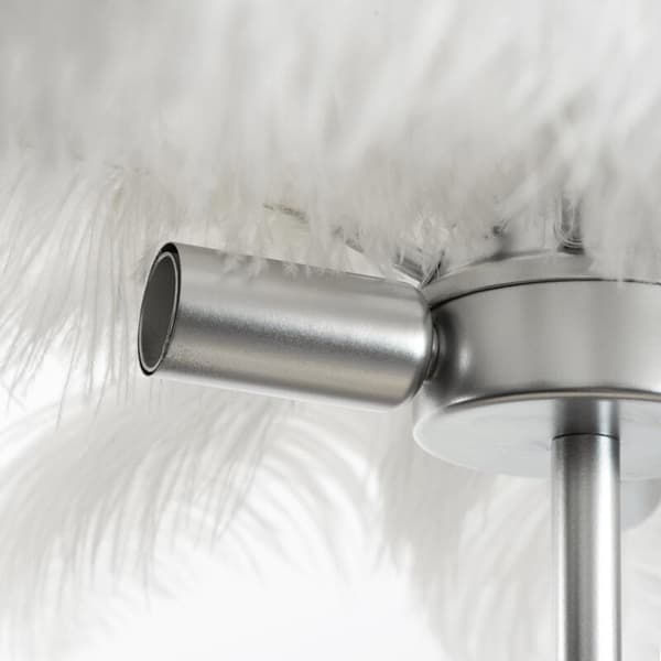 FERI LAMPA (6) 65 X 65 X 68 CM SILVER