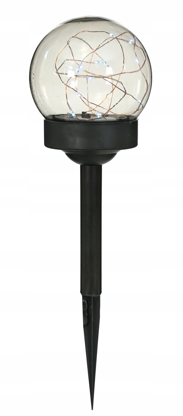 SOLAR trädgårdslampa, infälld LED-lampa, lyktstolpe, för trädgårdsterrassen
