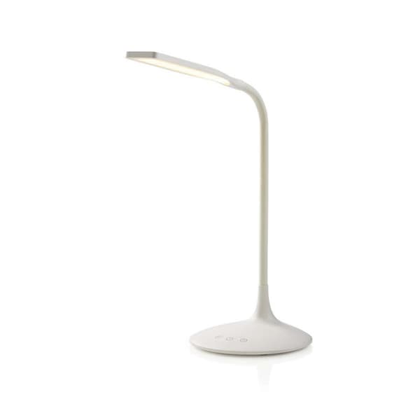 Nedis LTLG3M1WT2 Dimbar LED-bordslampa Touch Control 3 ljuslägen Uppladdningsbart batteri 250 Lm Vit