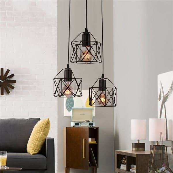 Homestyle Pro MK019-B Industrial Pendellampor Svart/Metal