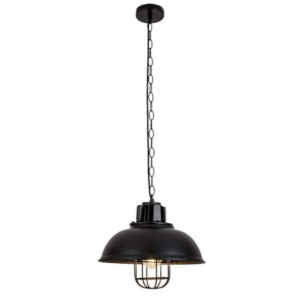 Homestyle Pro MK107-BB Industriel Pendel 33x26 cm Sort/Metal