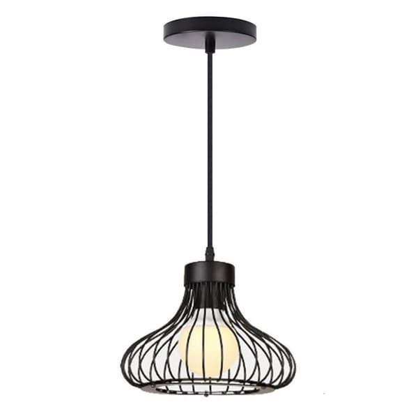Homestyle Pro MK013-B Industriel hængelampe 23x20 cm Sort/Metal
