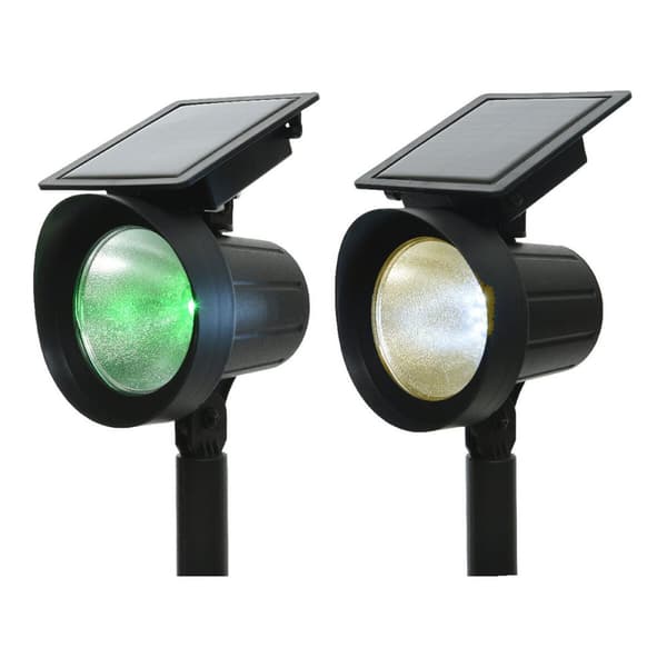Puutarhan aurinkovalosetti Lumineo 25 lm 13 x 11 x 42,5 cm Aurinkokenno Projektori LED RGB