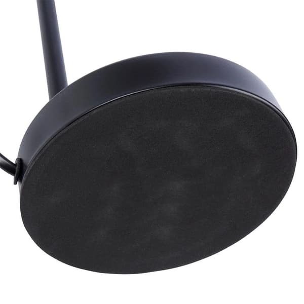 Sort bordlampe 51 cm