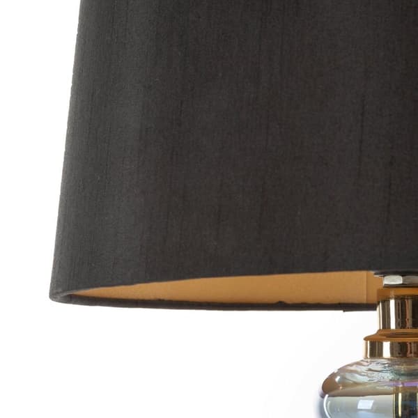 LAMPA EMILIO (02) 21 X 21 X 48 CM SVART