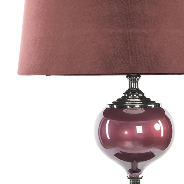 BETH LAMPE 41 X 41 X 172 CM BURGUNDY