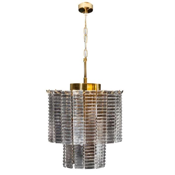 LAMPA DAHLIA (02) FI 32 X 40 CM GULD