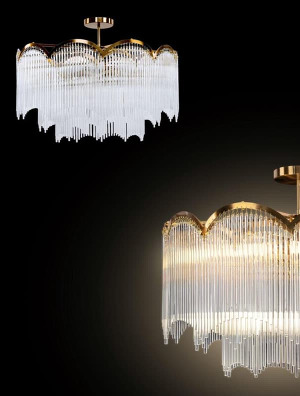 SALMA LAMPE (02) 80 X 60 CM HVID