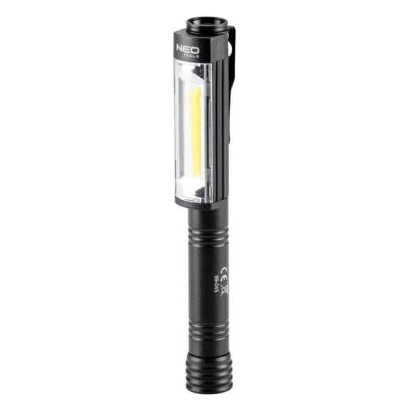 Batteridrevet inspektionslampe 400lm COB