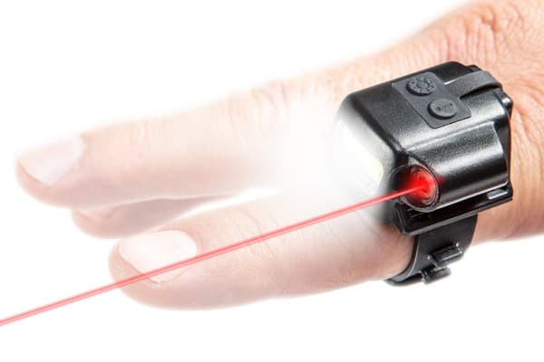 90lm COB LED-kohdevalo + laser 2 in 1