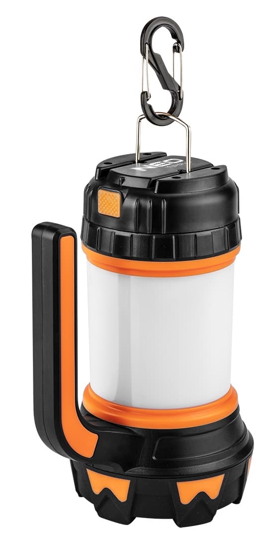 Campinglampe genopladelig 800 lm powerbank 3 i 1 CREE T6 + SMD LED