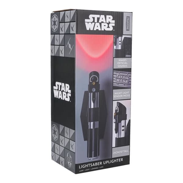 Dekorativ lampa - Star Wars - Lightsaber Projector - Flerfärgad - Grå - Integrerad LED